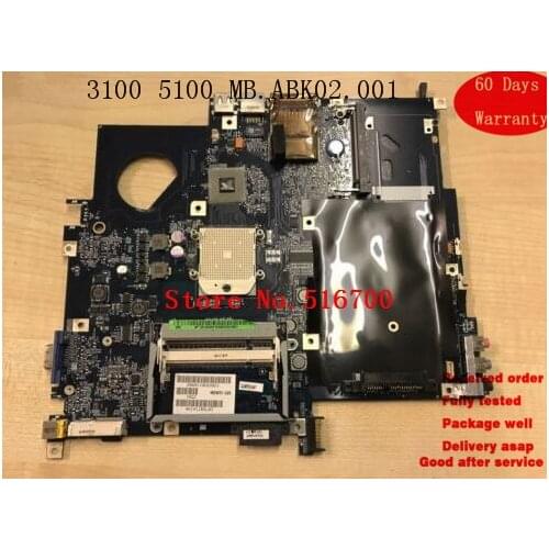 Notebook PC Main Board For Acer Aspire 3100 5100 Series BL51 Sata Motherboard LA-3121P MB.ABK02.001 WORKING