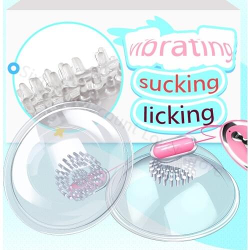 New Electric Breast Pump Bra Stimulator Massager Nipple Sucker Cup Breast Enlargement Vibrator Sex Toys for Woman Sex product