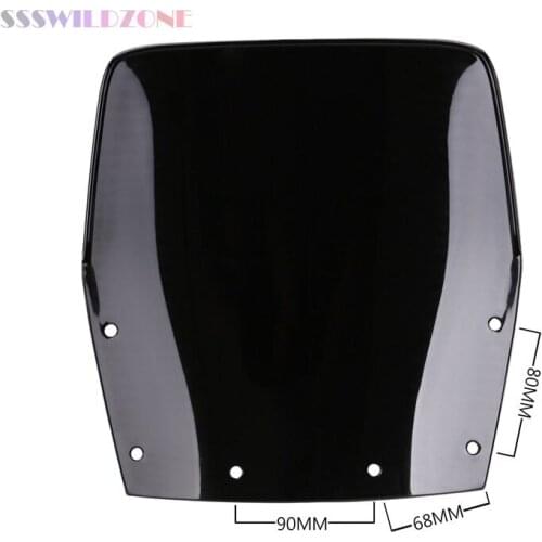 Motorcycle accessories for kawasaki NINJA250 EX250 1988-2007 high quality double bubble windshield deflector windshield plate