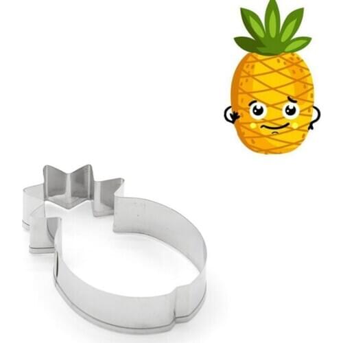 New stainless steel metal pineapple embossing mold for DIY handmade jewelry making tools