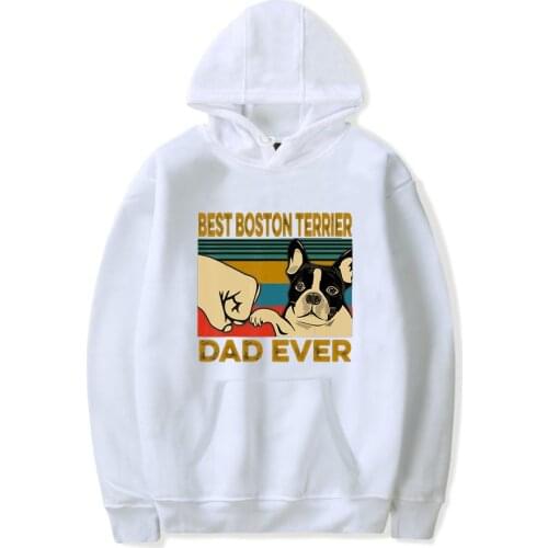 New Hoodie Sweatshirts Best Corgi Dad Ever Best Boston Terrier Dad Ever Women Clothing Kpop 2020 Hoody Male Pullover Streetwear