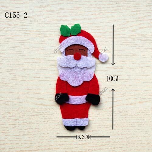 New Santa Claus Wooden die Scrapbooking C-155-2 Cutting Dies Compatible with most die cutting machines