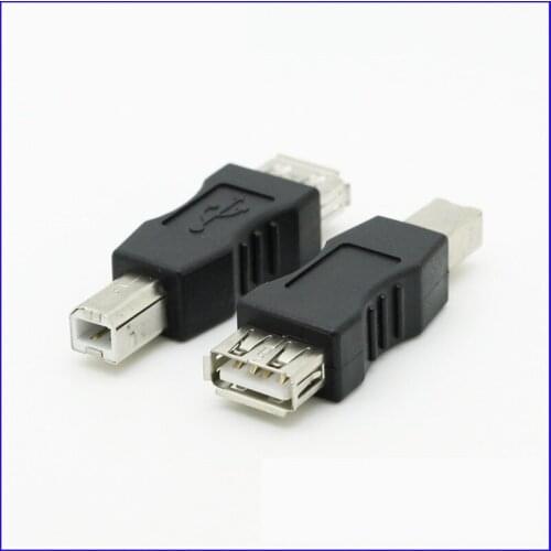 USB A female to B male converter adapter USB AF to BM Convert a A Male into B Male