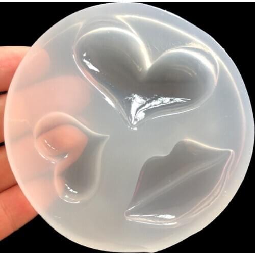 Size Love Cake Decoration Silicone Mold 16581