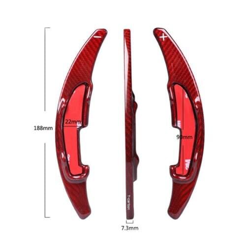 Steering Wheel Shift Paddle Extensions For BMW M Series F87 F82 F10 Carbon Fiber