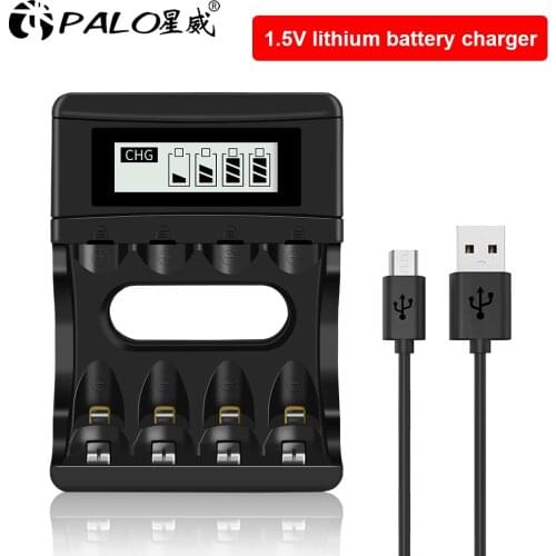 1.5V lithium battery charger for 1.5V AA AAA lithium Li-ion battery