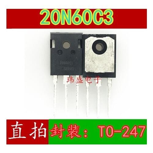 10pcs 20N60C3 20N60 TO-247