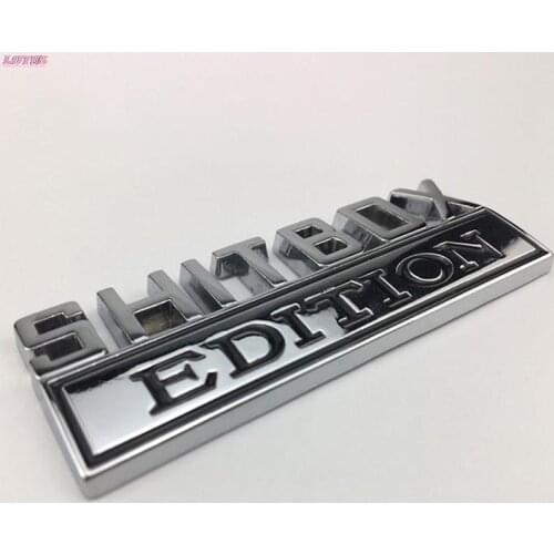 1X 3D ABS Emblem SHITBOX EDITION Badge Car Tail Side Sticker Accessories