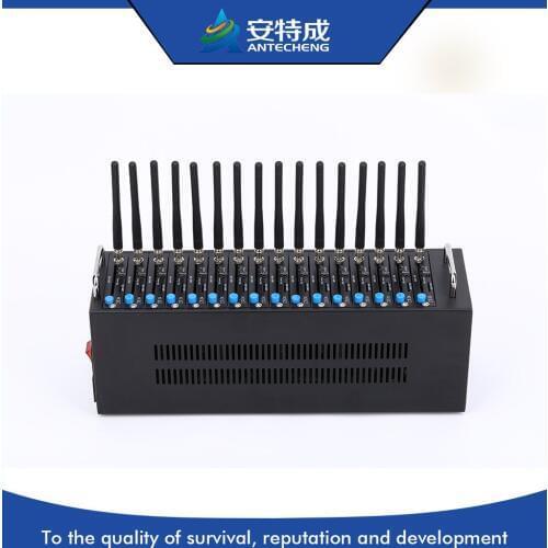 3g modem for bulk sms 16 port modem pool 3g 850/900/1800/1900/2100MHz provide AT command