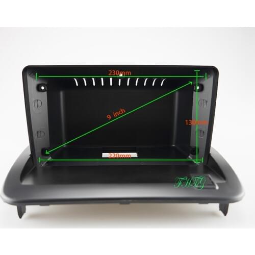 9 INCH Car Audio Frame GPS Navigation Fascia Panel Car dvd Plastic Frame Fascia is suitable for 2006-2012 S40/ 2006-2013 C30