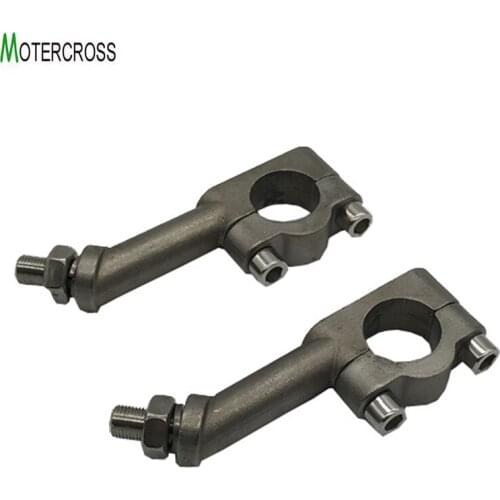 1Pair Ural CJK750 Retro Style Iron material or Chrome Handlebar Bracket Case For R1 R71 M72 KC750 M1 Ural KS750 K750 Motorcycle