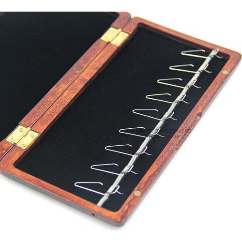 Brand New Roffee Reed Case Maple Wood Wooden Hold 9 Pcs Reeds Bassoon Reeds Box