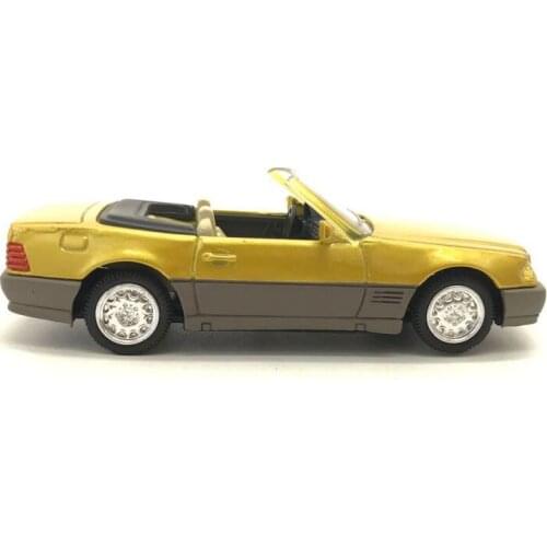 1/43 Diecast Vehicles Models Mercedes-Benz SL600 10cm Metal Alloy Model Car Collection Ornaments