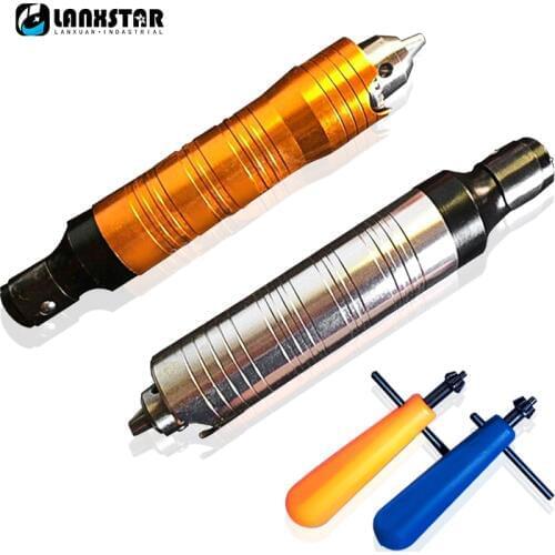 LANXSTAR Alloy Handpiece And Chuck Key for Foredom Flex Shaft Machine 0.3~6.5mm Shank for Dremel Grinder Electric Mill Drill