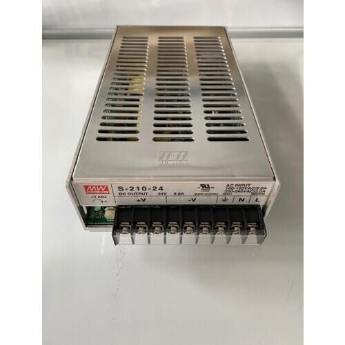 Original Meanwell S-210-24 single output 210w 24v 14.6a Mean well power supply DC 24V