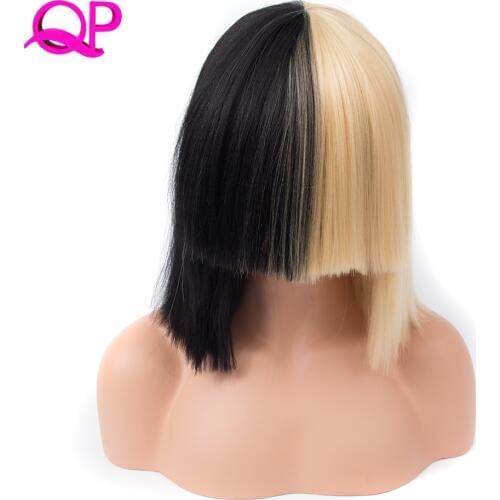 QP Hair White Wigs