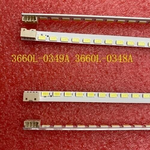 4pcs LED backlight strip for LG 47LE5500 47LE5300 47LX6500 47LE5400 47E70RG LE47A300N 47LE5900 LC470EUH SC A1 3660L-0349A 0348A