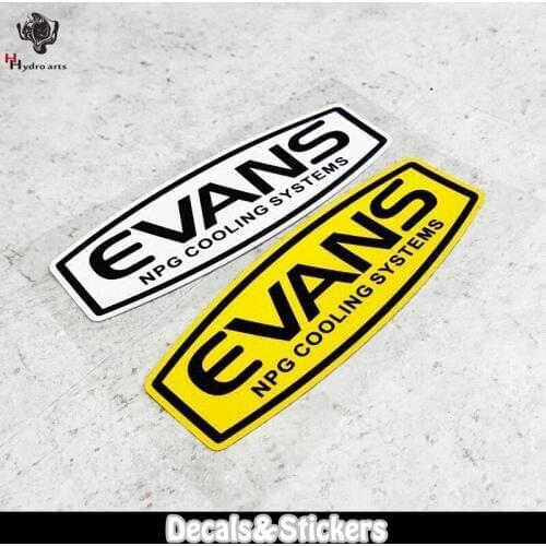 NO.L057 EVANS NPG 3M Reflective Stickers MOTO GP Car Glass Sticker Waterproof Decals Racing Motorcycle