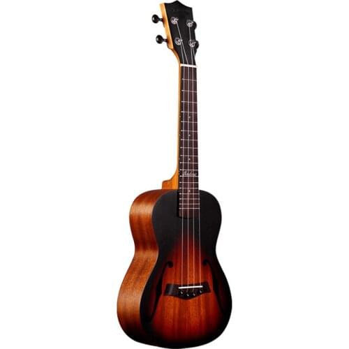 Ukulele 23 Inch Spruce Ukulele Nylon String Maple Fretboard Concert Ukulele for Beginners UK23130