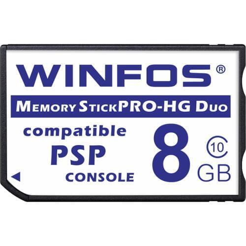 Winfos For PSP Accessories 8GB 16GB 32GB MS Pro Duo Memory Card Full Real Capacity