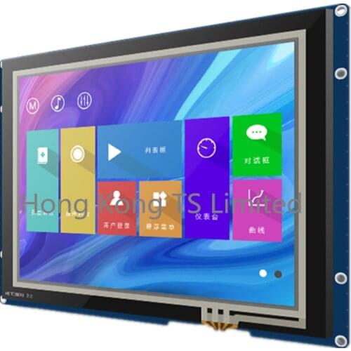 X5 serials TJC8060X580_011R 8 inch resistance serial port display 800*600 RTC IO 232 TTL