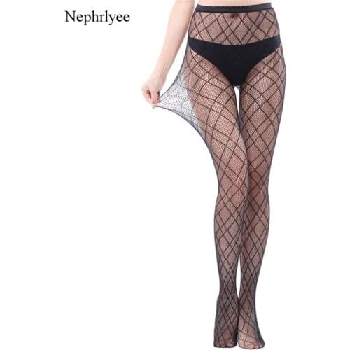 2021 Women Sexy Tights Mesh Fishnet Tights Without Panties Club Party Lingerie Hosiery Mesh Pantyhose Women Stockings 3041
