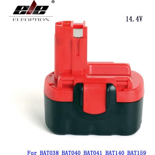 BAT038 14.4V 2000mAh Rechargeable Battery for bosch 14.4V Battery BAT038 BAT040 BAT140 BAT159 BAT041 3660K NI-CD