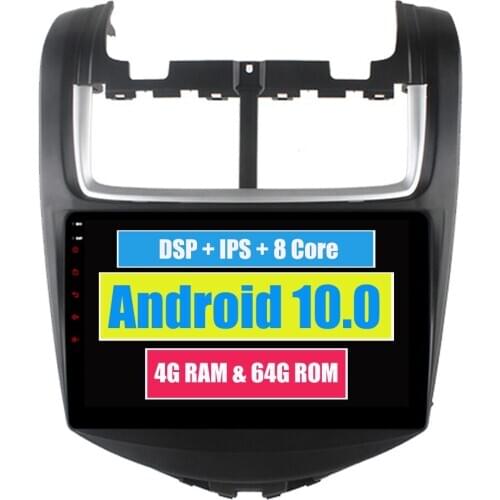 RoverOne Android 10 Octa Core Car Radio GPS For Chevrolet Aveo 2014 Touchscreen Multimedia Player Stereo Aveo Head Unit