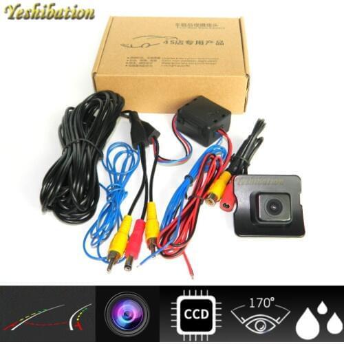 Yeshibation Car Smart Track Camera For MB Mercedes Benz R W251 2006~2013 HD Back Up Reverse Camera With guide lines