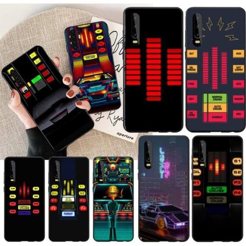 PENGHUWAN Knight Rider Kitt Car Luxury Unique Design Phone Cover for Huawei P30 P20 Mate 20 Pro Lite Smart Y9 prime 2019