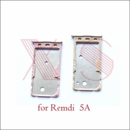 Nano SIM/ Micro SIM Card Tray Holder Micro SD Card Slot Holder Adapter for Xiaomi Redmi 5A