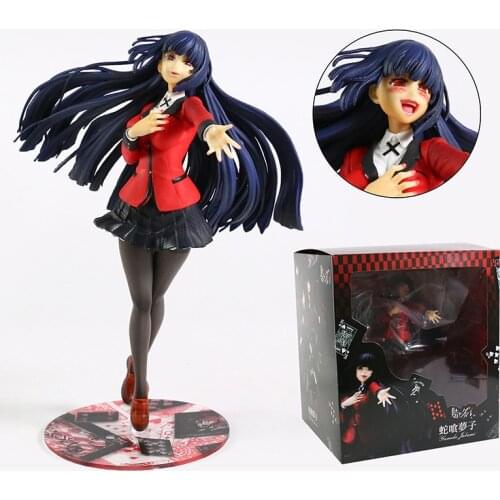Kakegurui Jabami Yumeko Figure PVC Model Toys Decoration Anime Figurine Gifts