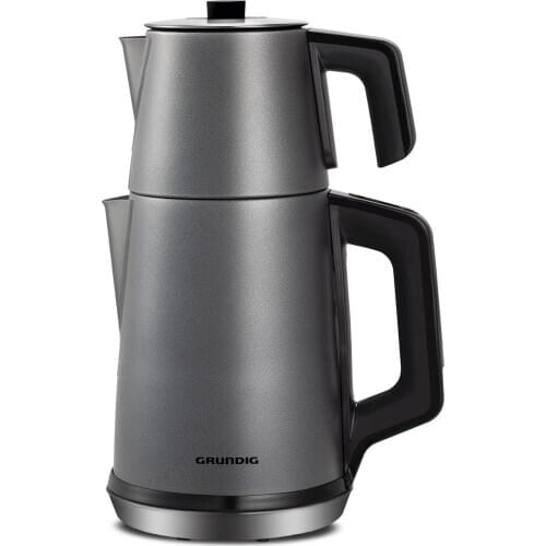 Grundig TM 6860 Steel Electric Teapot Turkish Tea Machine