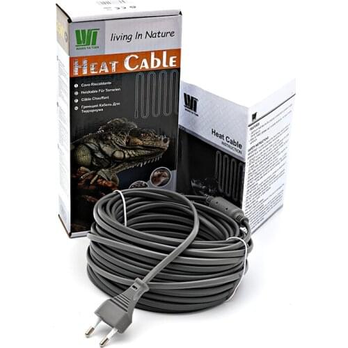 Pet breeding body warm wire 1.7m power cord reptile 15W 50W 25W 80W infrared heating cable