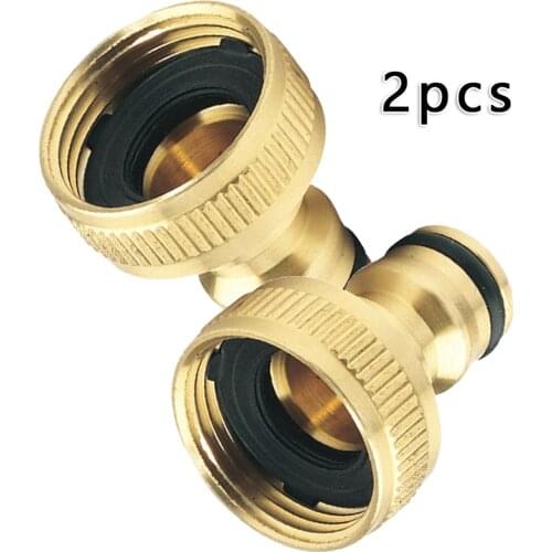 Fitting 3/4" To 1/2" INCH Brass Garden Faucet Hose Tap Water Adapter Connector Water Pipe Fittings Water Gun Accessories