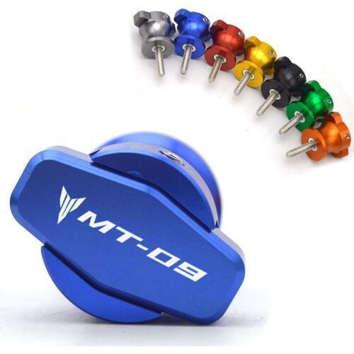 Motorcycle Accessories CNC Aluminum Swingarm Spools Slider Stand Screws 6mm For Yamaha MT-09 MT09 MT 09 Tracer 2015 2016 2017