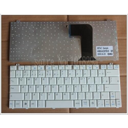 New White Brazil Laptop Keyboard for Maxdata & UMAX Notebooks HMB3402MTB35 computer