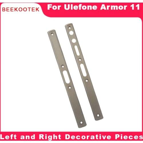 New Original Ulefone Armor 11 Left Right Decoration Metal Frame Replacement Parts For Ulefone Armor 11 Android 10 5G Smartphone
