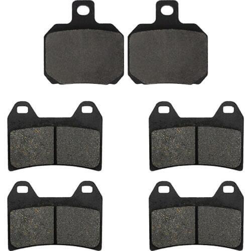 Motorcycle Front and Rear Brake Pads for APRILIA SL 1000 SL1000 Falco 2002-2004 Tuono R 1000 Radial Caliper 2002-2008
