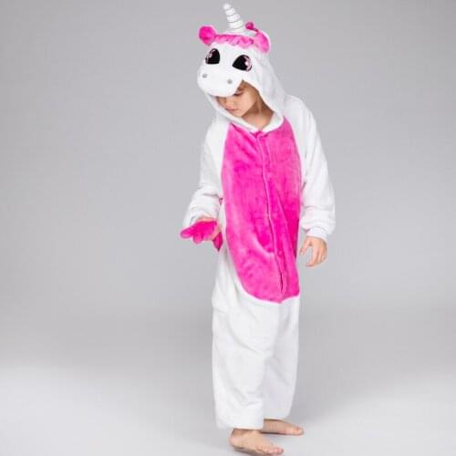 Boys Girls Pajamas Sets animal Unicorn Pajamas For Children Onesie Toddler Animal Panda Sleepwear Cosplay Pyjamas Kids
