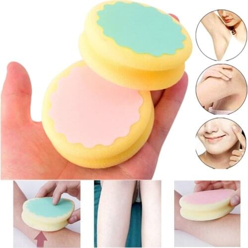 1/2Pc Magic Painless Hair Removal Depilation Strips Soft Sponge Pad Depiladora Facial Body Hair Remover Tool Depilator for Women