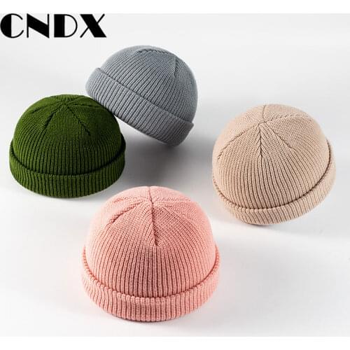 Multicolor Warm Soft Skiing Solid Knitted Winter Hat Autumn Windproof Skate Skullies Beanie Men Fishing Elastic Skullcap Bonnet