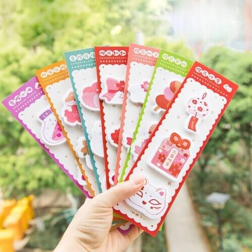 90Pages Sakura Pink Girl Kawaii Cute Sticky Note Scrapbooking Diary School Stationery Memo Pad Sticky Note To Do List Notepads