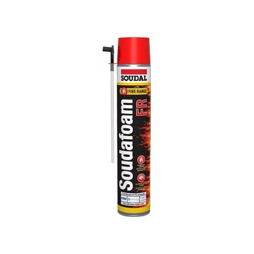 Soudal Soudafoam FR Fire Resistant and Fire Retardant Polyurethane Foam Manual 750 ml