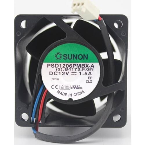Brand new original PSD1206PMBX-A 12V1.5A 6CM 6038 high speed 4 line PWM violent cooling fan