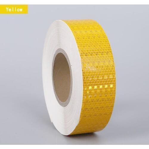 Reflective Material Sticker 5cmx5m Safety Warning Tape Reflective Film Car Motorcycles Safety Warning Tape Reflective Stickers