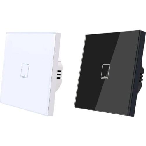 JABS WiFi Remote Control,Contact Panel Switch Home Speaker Voice Control,for Alexa Google Roller Shutter Switch