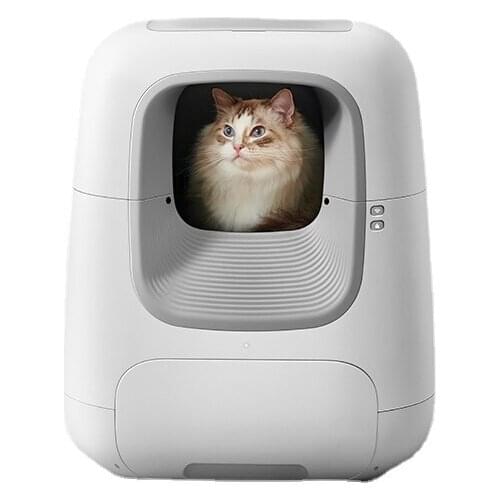 Zq Cat Tower Smart Cat Toilet Fully Automatic Litter Box Deodorant Electric Shit Shovel Fully Closed