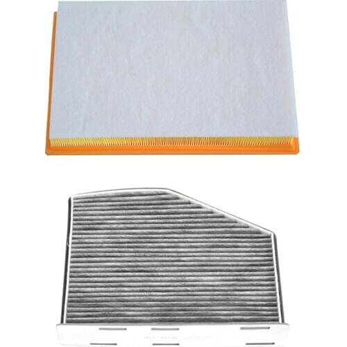 Air Filter Cabin Filter for Audi A3 Sportback 3.2L RS3 Sportback TT Coupe Roadster TTS Coupe VW CC 3.0L 3.6L Magotan Passat