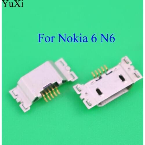 YuXi NEW Charger Micro USB Charging Port Dock Connector Socket For Nokia 6 N6